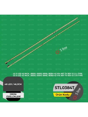 TCX 42 Inç Lg Uyumlu 46,3 cm Tv LED Bar