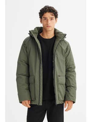 Lee Puffer Şişme Yeşil Erkek Mont LR317064901