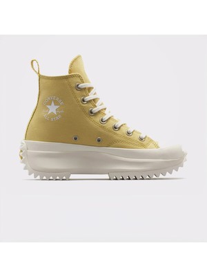 Converse Run Star Hike Unisex Sarı Platform Sneaker