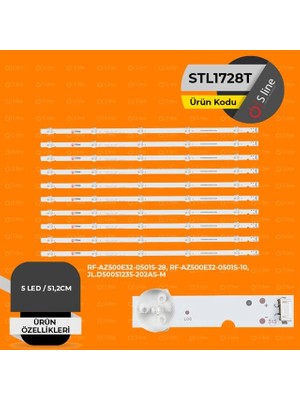 TCX Beko Uyumlu 51,2 cm Tv LED Bar