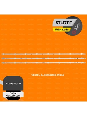TCX Vestel Uyumlu 76,5 cm Tv LED Bar