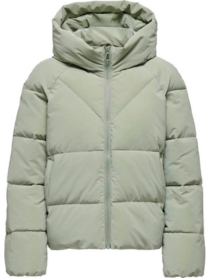 Only Onlece Puffer Açık Yeşil Kadın Mont 15318451