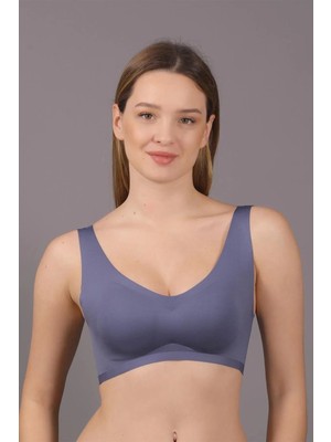 New Bra Lazer Kesim Dikişsiz ve Dolgusuz Bralet Sütyen