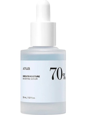 Anua Birch 70 Moisture Boosting Kuru Ciltler Için Nemlendirici Cilt Serumu 30 ml