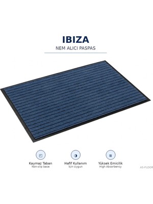 Ibiza Nem Alıcı Paspas Kapı Önü Paspası