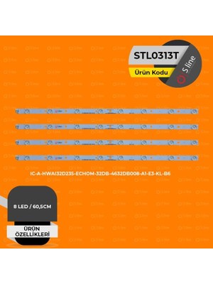 TCX Premier Uyumlu 60,5 cm Tv LED Bar Seti