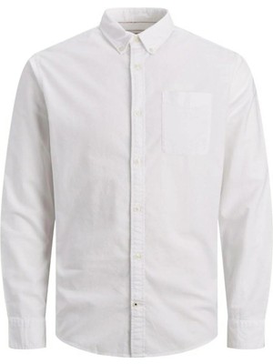 Jack & Jones Jack Jones Oxford Plus Büyük Beden Erkek Gömlek 12190444
