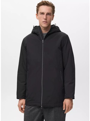 Mango Su Geçirmez Kapüşonlu Parka
