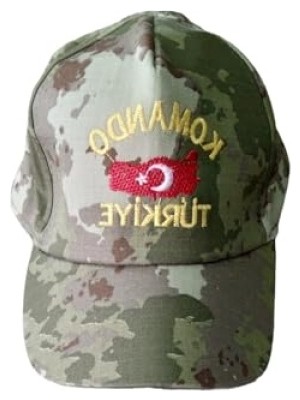 Aesco Ayarlanabilir Komando Asker Çocuk Kepi Şapkası