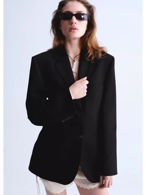 Mango Dar Kesim Blazer Ceket
