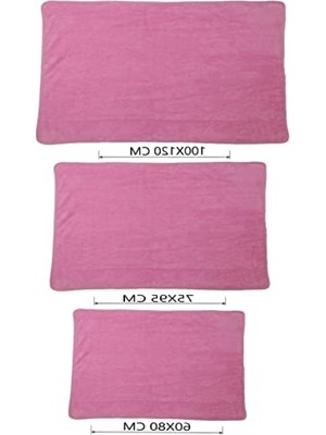 Aesco Yumuşak Welsoft Peluş Kedi ve Köpek Battaniyesi - 80X60 Cm, Pembe