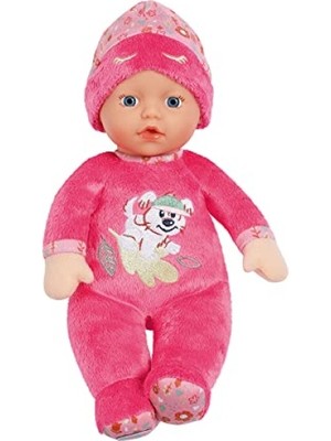 Aesco Uykucu Oyuncak Bebek, Pembe, 30 cm