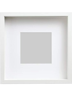 Aesco Modern Beyaz Çerçeve - 25X25 cm