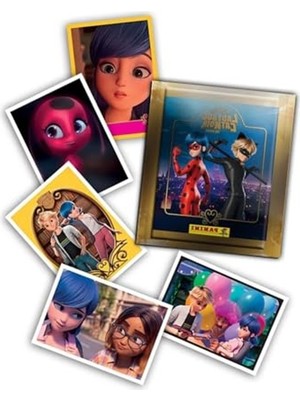 Aesco Mucize Uğur Böceği Sticker Seti - 60 Adet, 12 Paket Eğlenceli Çıkartma