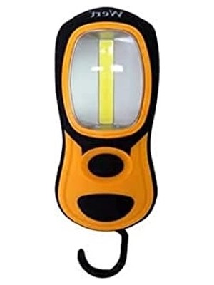 Aesco 3W Cob ve 3 LED Işık Özellikli Pilli Çalışma Lambası
