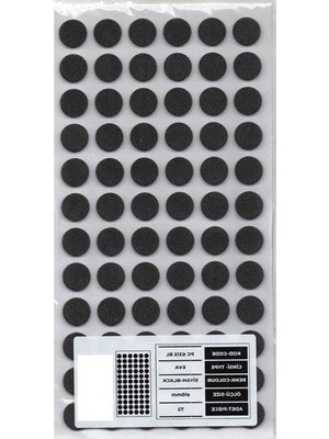 Aesco 15MM Kalınlıkta Yuvarlak Mobilya Altı Zemin Koruyucu