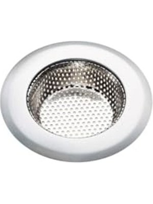 Aesco Paslanmaz Çelik Büyük Boy Lavabo Süzgeci, 11.5 cm Çapında