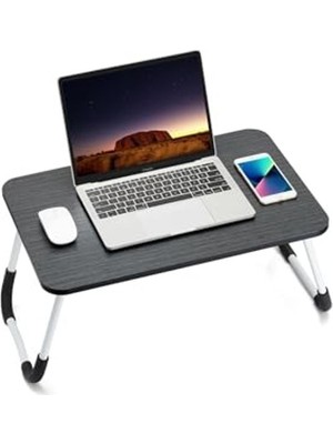 Aesco Katlanabilir Laptop Sehpası, Düz Yüzey ile Çok Amaçlı Kullanım