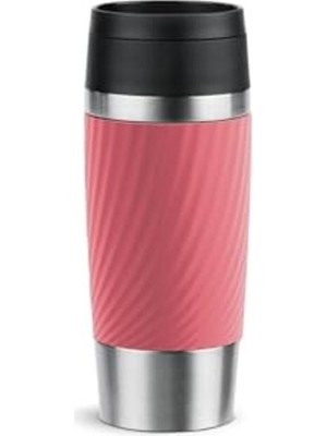 Aesco 0.36 Litre Kapasiteli Kırmızı Easy Twist Termos - Seyahat Için Ideal