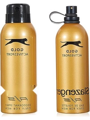 Aesco Aktif Spor Gold Parfüm ve Deodorant Seti (125+150 Ml)