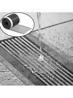 Aesco Çok Amaçlı Gider Süzgeci ve Sineklik Tamir Kiti - 12 cm x 4 Metre