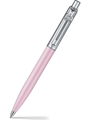 Sheaffer 321-2 Emily In Paris Sentinel Tükenmezkalem Krom - Mat Pembe