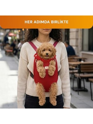 Aesco Gobypet Kedi ve Küçük Irk Köpek Taşıma Çantası | 1,5-3 kg Evcil Hayvanlar Için Askılı Taşıyıcı Çanta | Konforlu Ana Kucağı Tasarımı | Hafif ve Taşınabilir Kedi ve Köpek Taşıyıcısı