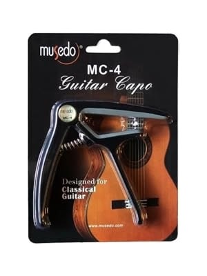 Aesco MC4BK Musedo Kapo Klasik Gitar I. Siyah 869720436731