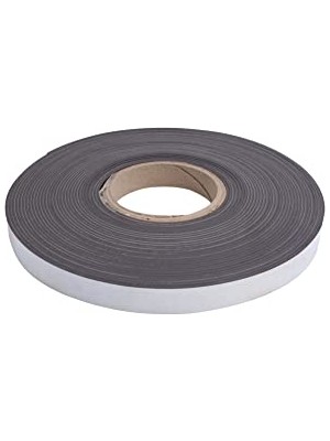 Aesco Exizticaret Yapışkanlı Şerit Mıknatıs Magnet - Genişlik 1.2 cm Kalınlık 1.2 mm x Uzunluk 1 Metre EXIZNM957