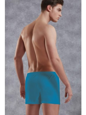 Coton House Doreanse Turkuaz Boxer 1511
