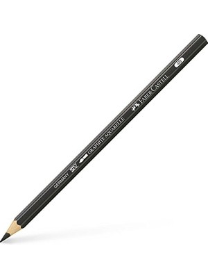 Aesco Faber-Castell 117800 – Aquarellbleistift Grafit Sulu Boya, Sertlik Derecesi Hb 4b