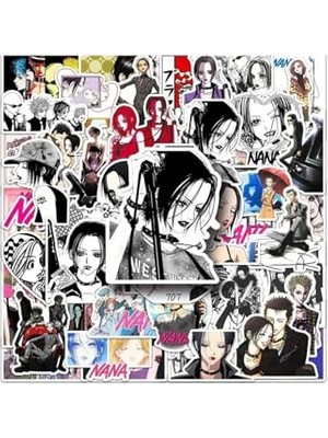 Aesco Nana Hachi Anime Manga Sticker Seti 50 Adet - Anime Sticker