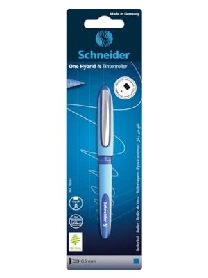 Aesco Alıcının Dönerbaşlı Kalem One Hybrid C 05, Konusspitze 0,5 Mm, Mavi, 1er Kartı Üzerinde