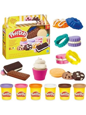 Aesco Little Bakery Playset, Play Mutfak Oyuncakları, Tatlı Ikram Seti, Çocuklar Için Sanat ve El Sanatları 3+ Yaş