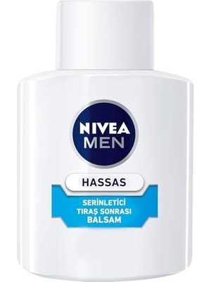 Aesco Nıvea Men Hassas Serinletici Tıraş Sonrası Balsam 100 Ml, Hassas Ciltler, Alkolsüz Formül, Hızlı Emilir