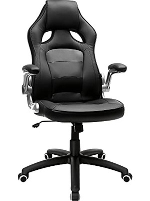 Aesco Songmıcs Oyuncu Koltuğu, Ofis Koltuğu, Döner Sandalye, Siyah, OBG62B, 70 x 65 x 115 cm
