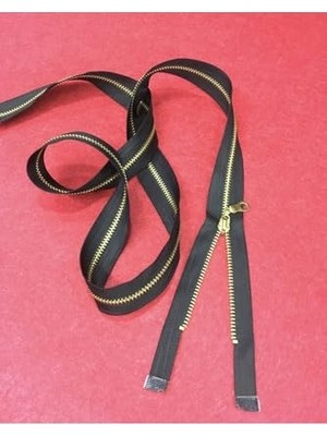 Aesco Demir Diş Fermuar 100 cm Siyah, KD00884