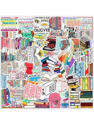 Aesco Giftmoda 25'li Su Geçirmez Opak Sticker Seri : 6
