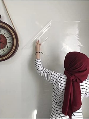 Aesco 2 Tane Şeffaf Akıllı Kağıt Tahta 100X150 cm Yazı Tahtası