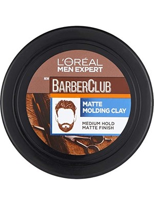 Aesco L'oréal Men Expert Men Expert Matt Clay Barber Club Saç Şekillendirme Kil Seti 75 ml