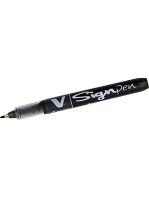 Aesco Sw-Vsp-B V-Signpen Kalem, Siyah
