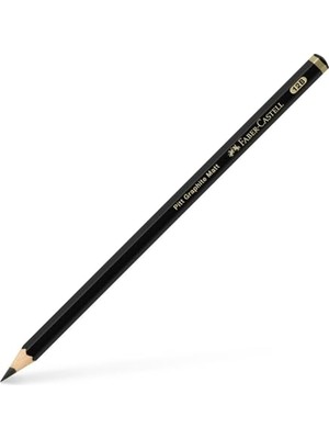 Aesco Faber-Castell Pitt Matt Dereceli Kurşun Kalem, 12B, Ultra Mat, Parlama Yapmaz, Siyah Beyaz Çizimler Için, Teknik Çizim ve Eskiz Için Dayanıklı Uç