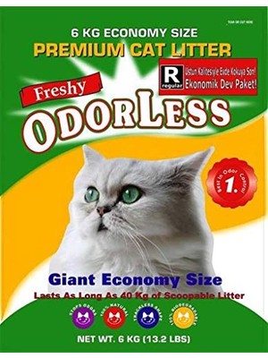 Aesco Odorless Premium Kristal Kedi Kumu 15 L, Ekstra Emici Silika Jel, Kokuya Karşı Etkili, Beyaz Tanecikli Ekonomik Paket