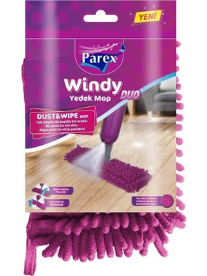 Aesco Parex Windy Duo Dust & Wipe Yedek Mop