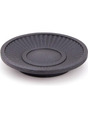 Aesco System Reçine Tezgah Üstü Katı Sabunluk Siyah Siyah Renk 47X118X145 mm