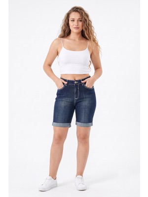Baglan Kadın Jean Pantolon Yüksek Bel BGL-0997