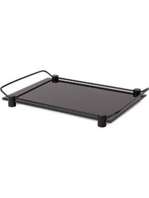 Aesco System Banyo Tepsisi Cam/siyah Renk 36X209X313 mm