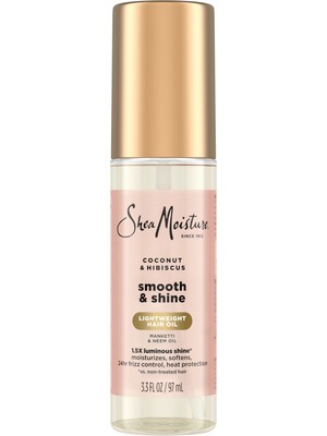 Aesco Shea Moisture Coconut & Hibiscus Yumuşaklık ve Parlaklık Saç Bakım Yağı 97ML