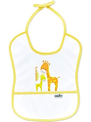 Aesco Babyjem Poli Muşamba Küçük Önlük (Sarı)