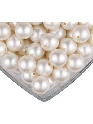 Aesco Benim Marifetlerim - Krem Inci Boncuk 6 mm 100 Gram